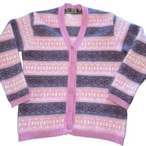 Monte Carlo Collection angora wool cardigan, size 40